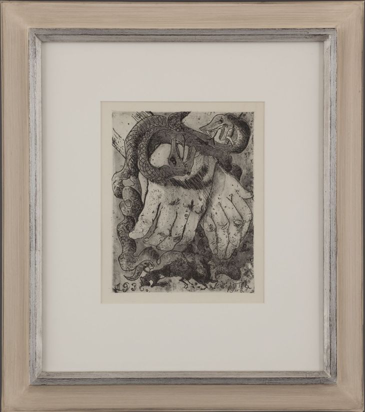 Ruce spoutané hady (Deset ran egyptských) (Torso naděje II) - 1