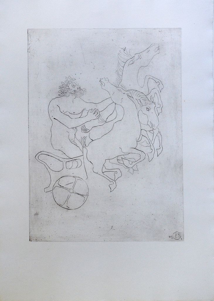 Vstup Heráklův na Olymp - 5