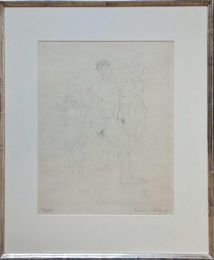 Zápas Hérakla s krétským býkem - 1